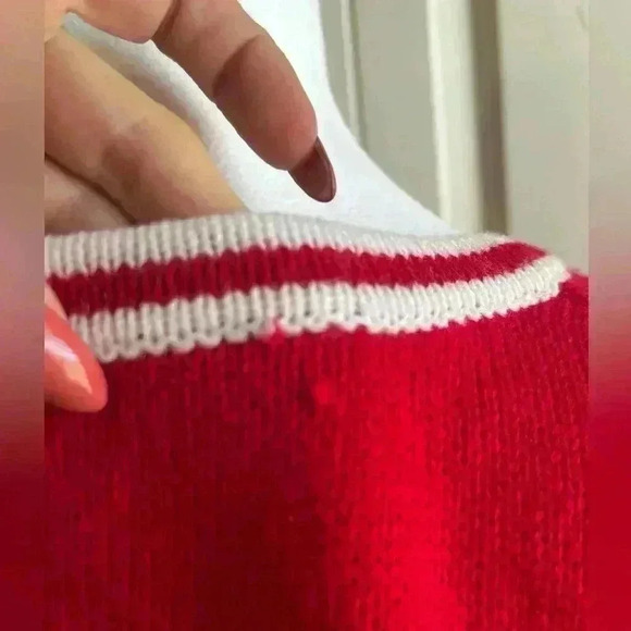 Christmas knit sweater |Plus size - Picture 5 of 7